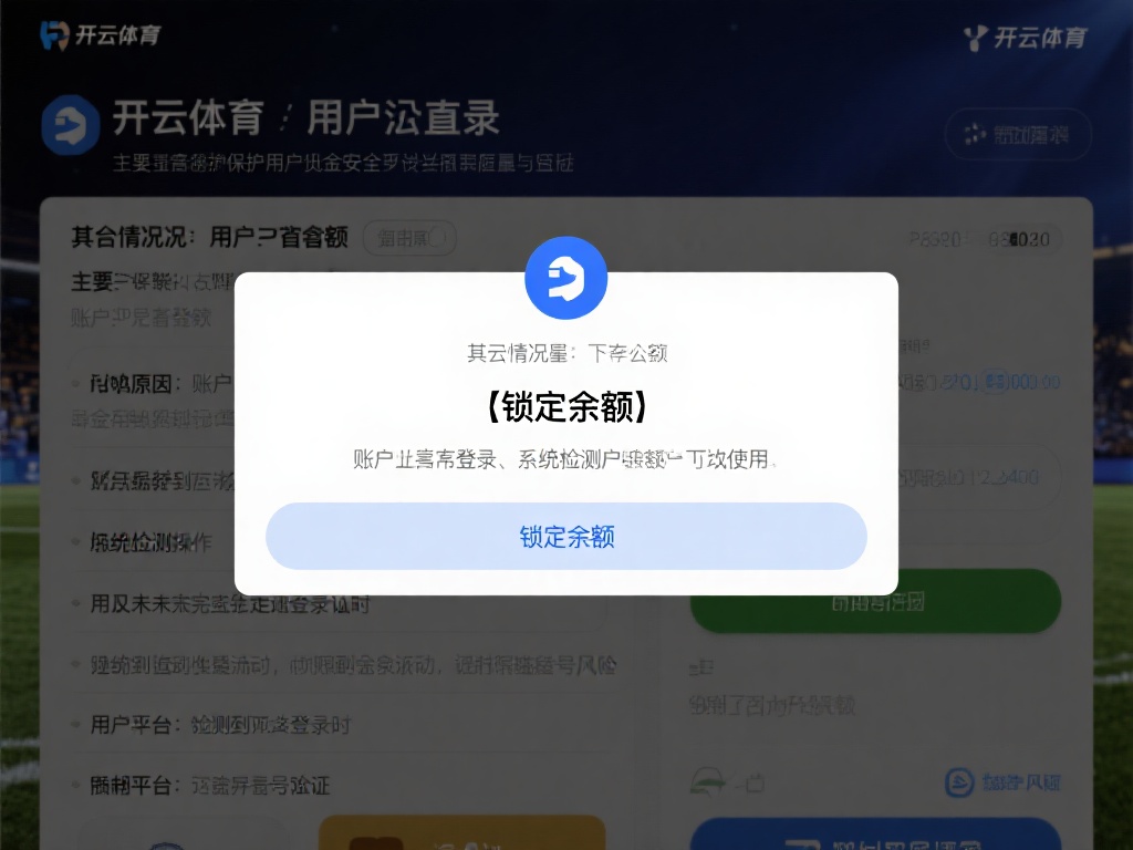 在某些情况下，用户可能会发现自己的账户余额无法正常
